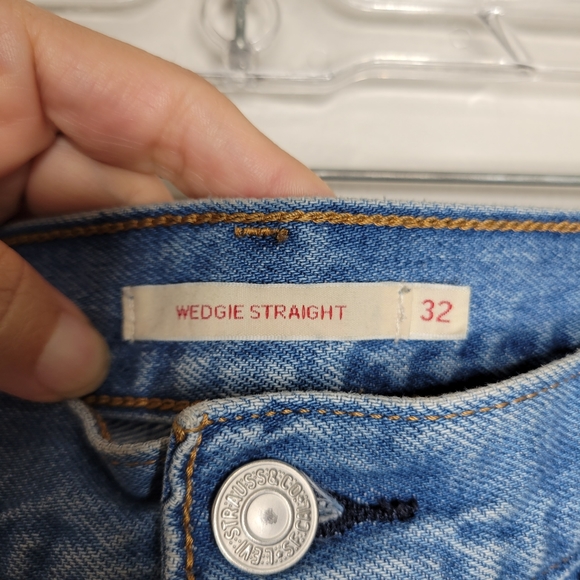 Levi's Wedgie Straight Jeans 32 - Picture 2 of 10